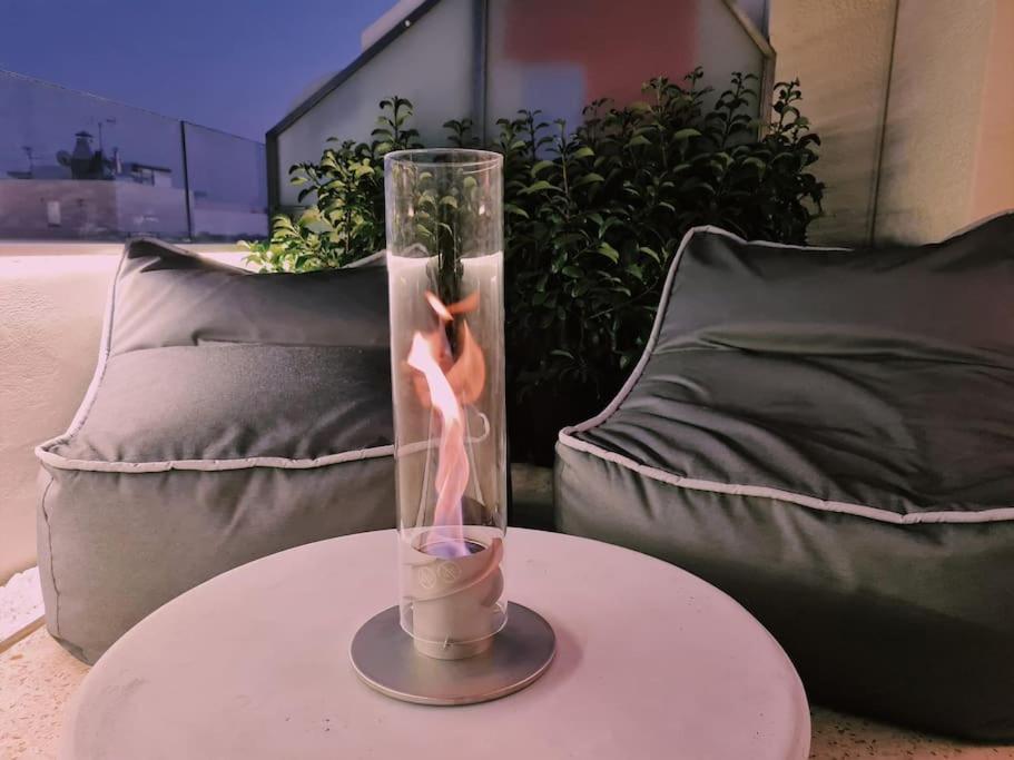Ferienwohnung Heated Plunge Pool & Firepit Acropolis Penthouse Athen Exterior foto